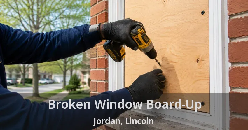 Broken Window Board-Up Jordan, Lincoln - ON