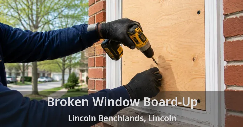Broken Window Board-Up Lincoln Benchlands, Lincoln - ON
