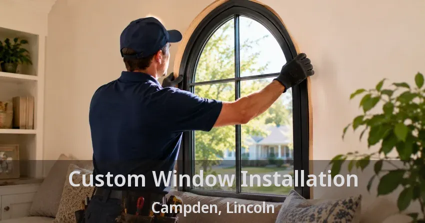 Custom Window Installation Campden, Lincoln - ON