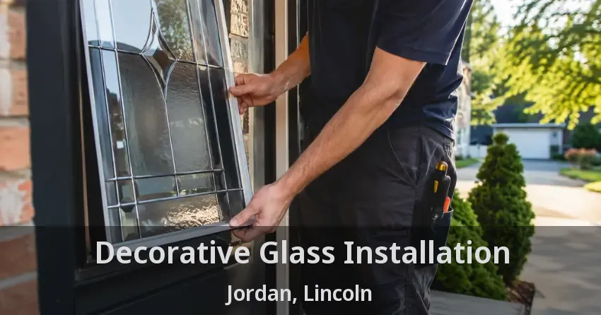 Decorative Glass Installation Jordan, Lincoln - ON