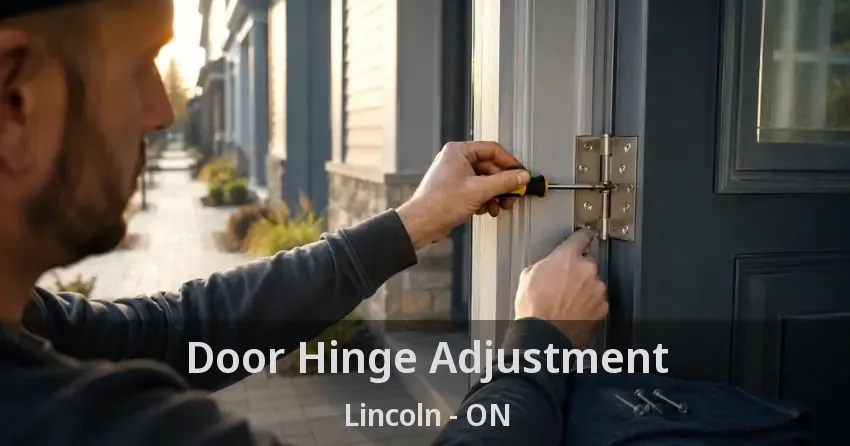 Door Hinge Adjustment Lincoln - ON