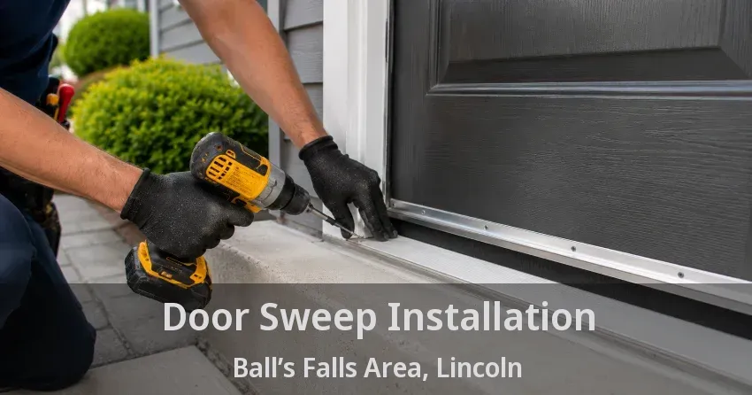 Door Sweep Installation Ball’s Falls Area, Lincoln - ON