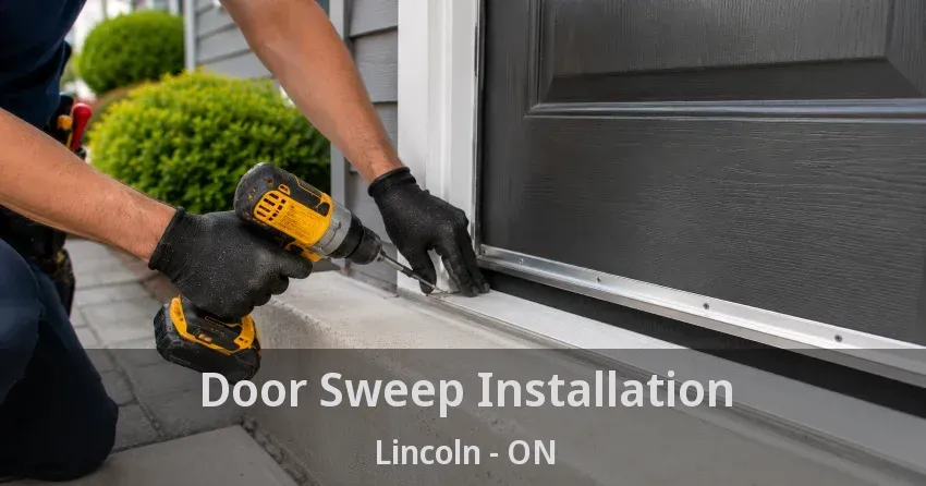 Door Sweep Installation Lincoln - ON
