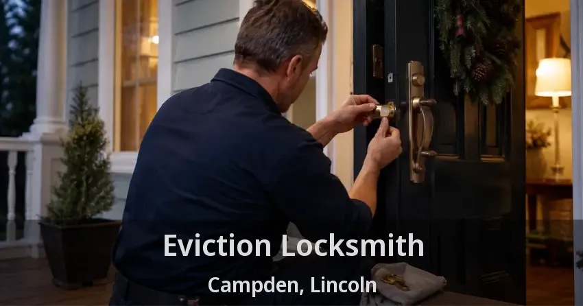 Eviction Locksmith Campden, Lincoln - ON