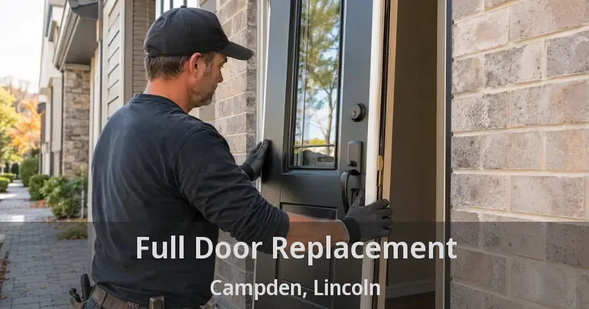 Full Door Replacement Campden, Lincoln - ON