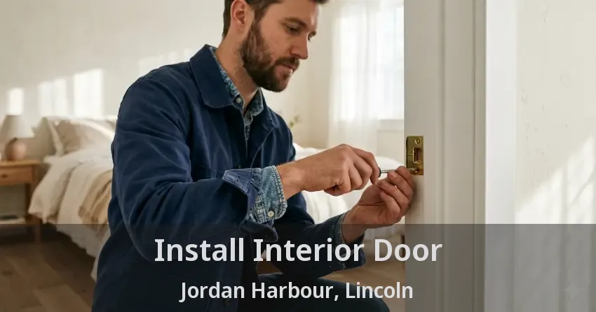 Install Interior Door Jordan Harbour, Lincoln - ON