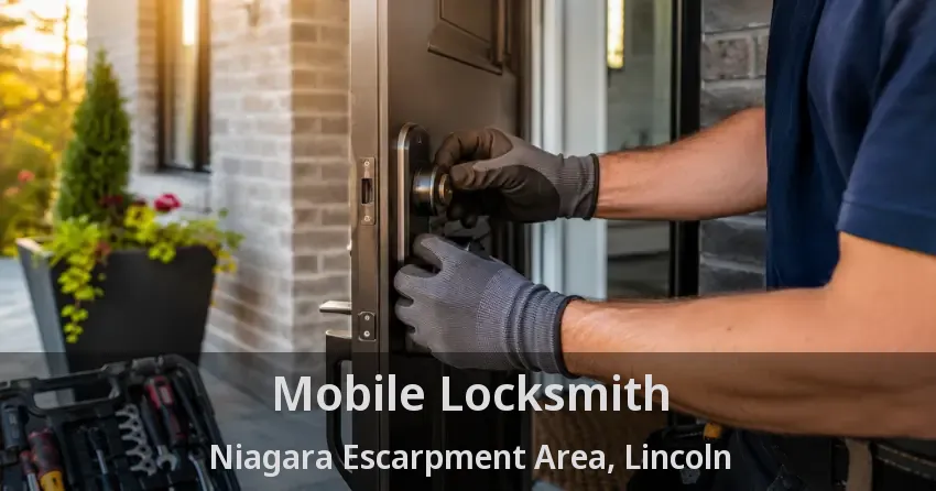 Mobile Locksmith Niagara Escarpment Area, Lincoln - ON