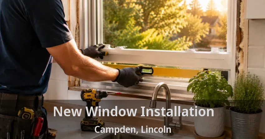 New Window Installation Campden, Lincoln - ON