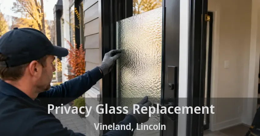 Privacy Glass Replacement Vineland, Lincoln - ON