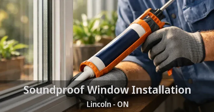 Soundproof Window Installation Lincoln - ON