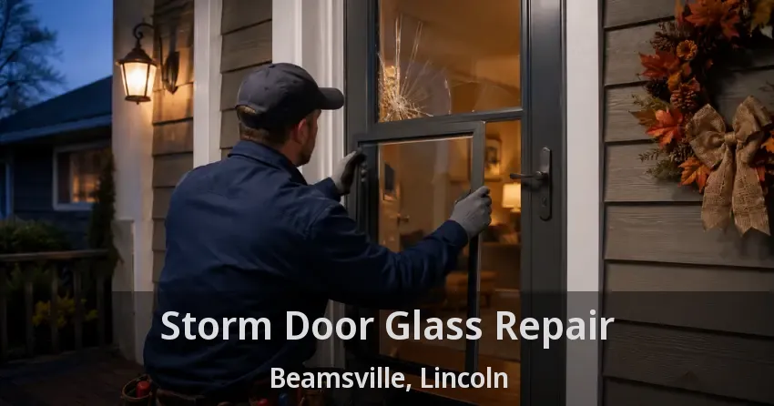Storm Door Glass Repair Beamsville, Lincoln - ON