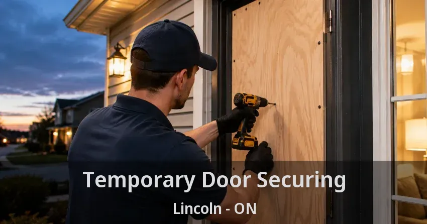 Temporary Door Securing Lincoln - ON