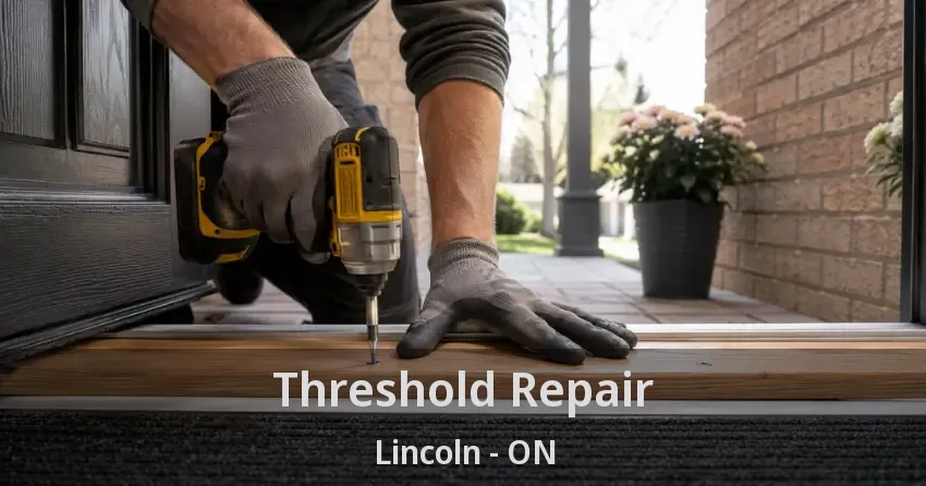 Threshold Repair Lincoln - ON