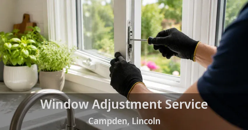 Window Adjustment Service Campden, Lincoln - ON