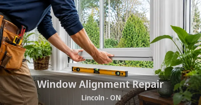 Window Alignment Repair Lincoln - ON