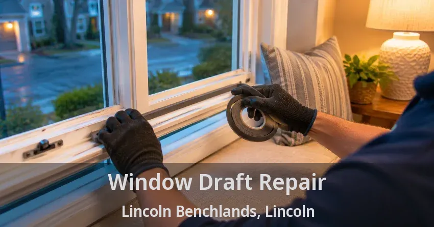 Window Draft Repair Lincoln Benchlands, Lincoln - ON