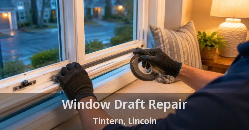 Window Draft Repair Tintern, Lincoln - ON