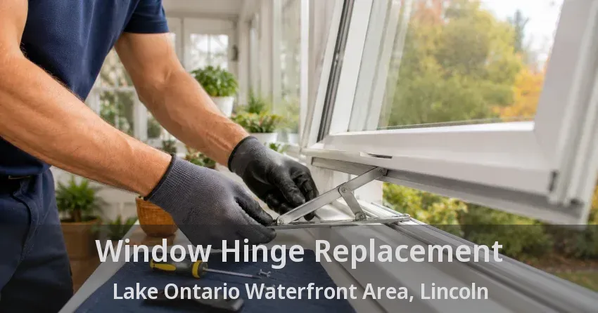 Window Hinge Replacement Lake Ontario Waterfront Area, Lincoln - ON