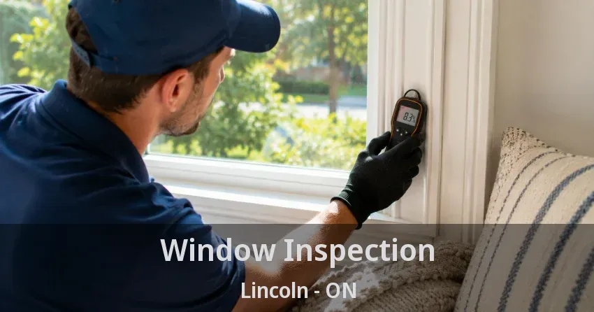 Window Inspection Lincoln - ON