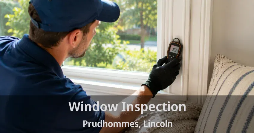Window Inspection Prudhommes, Lincoln - ON
